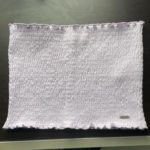 Hollister Lavender Smocked Top